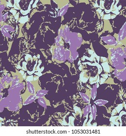 abstract floral pattern in vector