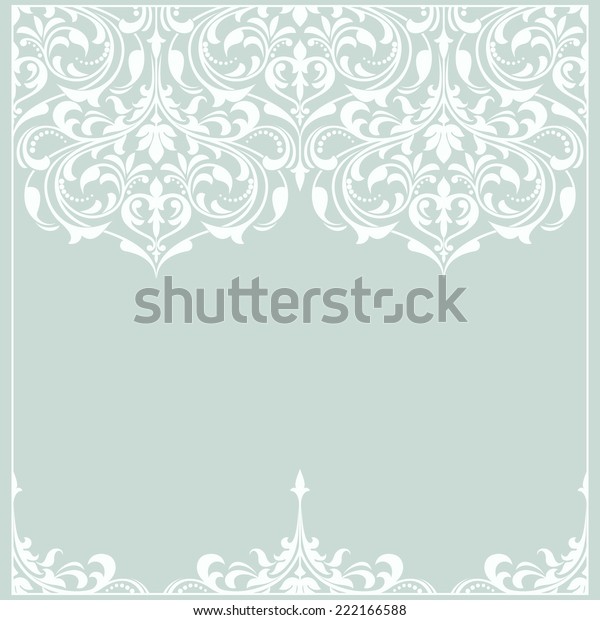 Abstract floral pattern. Vector\
background. Perfect for invitations or\
announcements.