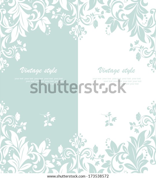 Abstract floral pattern. Vector\
background.Perfect for invitations or\
announcements.
