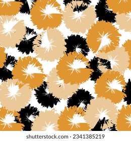 Abstract floral pattern. Vector Illustration
