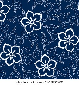 abstract floral pattern white vector background Graphic modern pattern