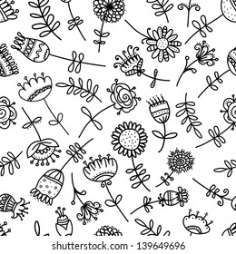 Abstract floral pattern for your design