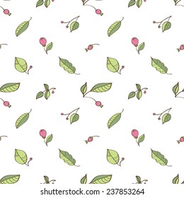 Abstract floral pattern.Nature wallpaper background.Vector illustration.