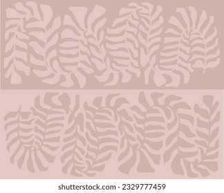  Abstract floral poster design for prints, covers, wallpapers, wall art.