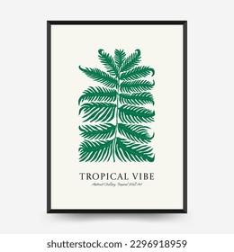 Abstract floral posters template. Modern trendy Matisse minimal style. Tropical jungle. Hand drawn design for wallpaper, wall decor, print, postcard, cover, template, banner. 