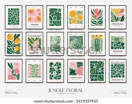 Similar – Image, Stock Photo Rose leaves background in the morning after freezing