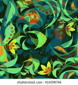 abstract floral seamless