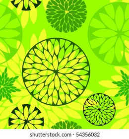 abstract floral seamless background