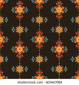 Abstract Floral Seamless Background