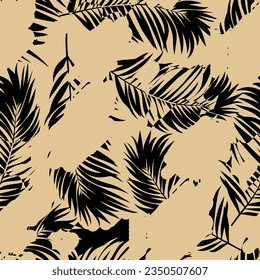 Abstract floral seamless paper with lines, blobs,flowers,dots and abstract shapes.Digital repeating paper background. Abstract pattern. abstract floral and geometric print pattern for textile design a