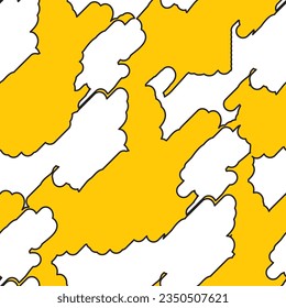 Abstract floral seamless paper with lines, blobs,flowers,dots and abstract shapes.Digital repeating paper background. Abstract pattern. abstract floral and geometric print pattern for textile design a