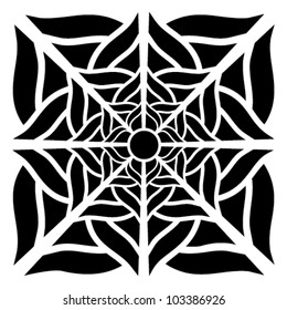 abstract floral seamless pattern
