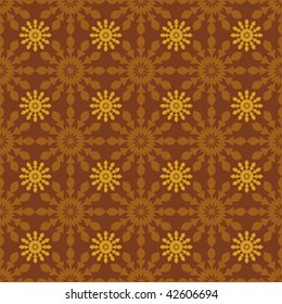 abstract floral seamless pattern