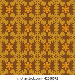 abstract floral seamless pattern