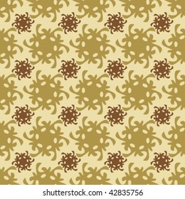 abstract floral seamless pattern