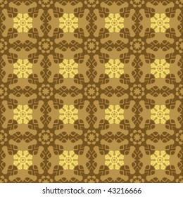 abstract floral seamless pattern