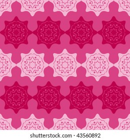 abstract floral seamless pattern