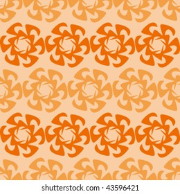 abstract floral seamless pattern