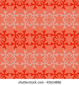 abstract floral seamless pattern