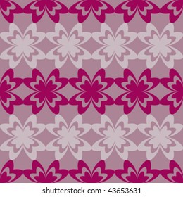 abstract floral seamless pattern