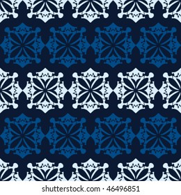 abstract floral seamless pattern