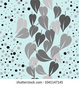 Abstract floral seamless pattern background