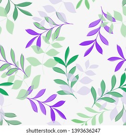 Abstract floral seamless pattern background