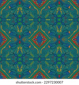 Abstract floral seamless pattern for background. paper, wrapping, wallpaper room decoration