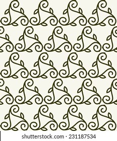 Abstract  floral  seamless pattern,  background. Seamless pattern can be used for wallpaper, pattern fills, web page background,surface textures. Gorgeous seamless  background
