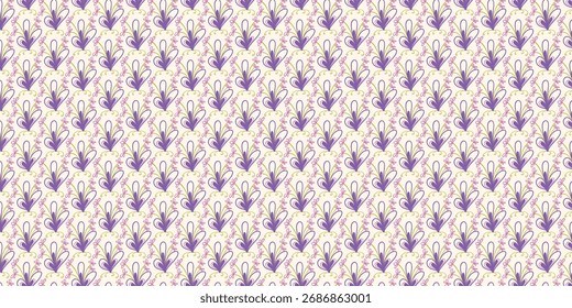 Abstractas fondo de patrón floral sin fisuras. Plantilla de diseño de fondo decorativo. Para papel de regalo, póster o diseño de Anuncio.
