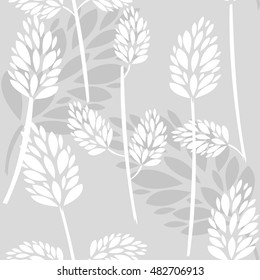 Abstract floral seamless pattern background