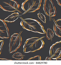 Abstrakte florale nahtlose Muster Hintergrund