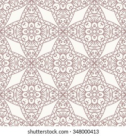 Abstract floral seamless pattern. Contains all kind of styles from retro to complex mandala decorations. Great for wallpapers, backgrounds, wrapping paper, surface textures.
