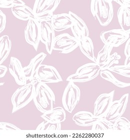 Abstract Floral seamless pattern design for fashion textiles, graphics, backgrounds and crafts