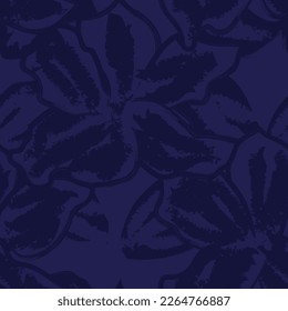 Abstract Floral seamless pattern design for fashion textiles, graphics, backgrounds and crafts