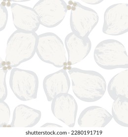 Resumen Diseño de patrones sin costura floral para textiles de moda, gráficos, fondos y artesanías