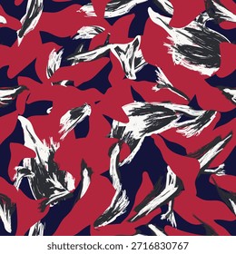 Diseño inconsútil floral Abstractas del modelo para los textiles, los gráficos, los fondos y los artes de la moda