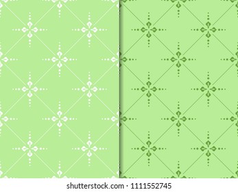 abstract floral seamless pattern with flowers, netting and leaves