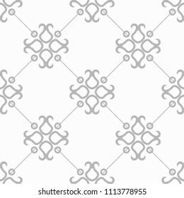 abstract floral seamless pattern with flowers, netting and leaves