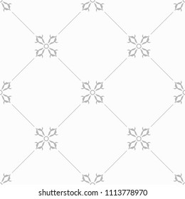 abstract floral seamless pattern with flowers, netting and leaves