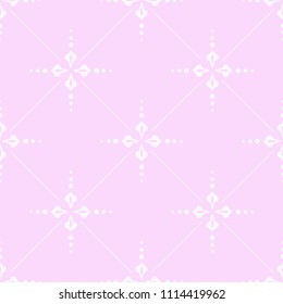 abstract floral seamless pattern with flowers, netting and leaves