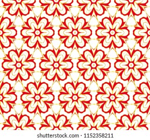 Abstract floral seamless pattern. geometry design. Vector. Texture for holiday cards, Valentines day, wedding invitations.