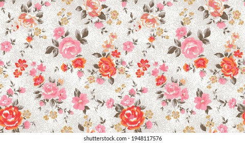 Abstract floral seamless pattern. Liberty style. fabric, covers, manufacturing, wallpapers, print, gift wrap.