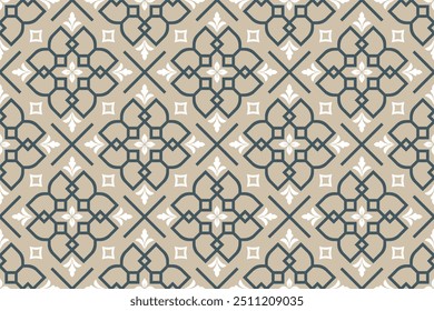 Abstractas patrón floral sin fisuras. Textura moderna y elegante que se repite. Vector de fondo.