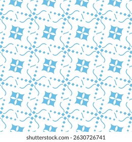 Abstract floral seamless pattern. Modern stylish texture repeating. Vector background.