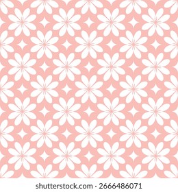 Abstract floral seamless pattern. Modern stylish texture repeating. Vector background.