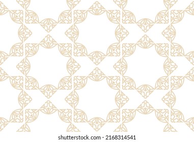Resumen del patrón floral sin costuras. Fondo decorativo floral mosaico. Ornamento musulmán de estilo árabe con motivos indios. Ideal para el diseño de tejidos, textiles, papel pintado o fondo de envase