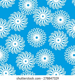 abstract floral seamless pattern . not clipping mask