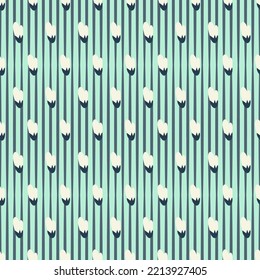 Abstract floral seamless pattern. Notebook cover design.