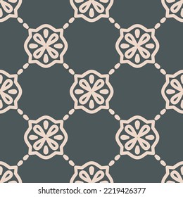 Resumen de patrones sin costura floral para el diseño textil y decorativo, con motivos planos creativos, ilustración vectorial de aplicación amplia
